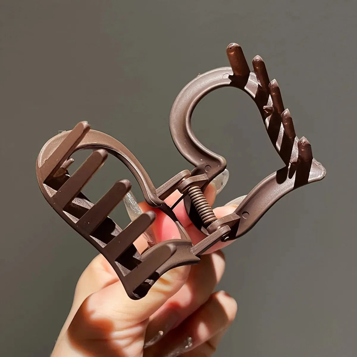 11pcs Women's High-End Frosted Shark Clip Set Back Head Hair Accessories Elegant Hairdressing Headwear