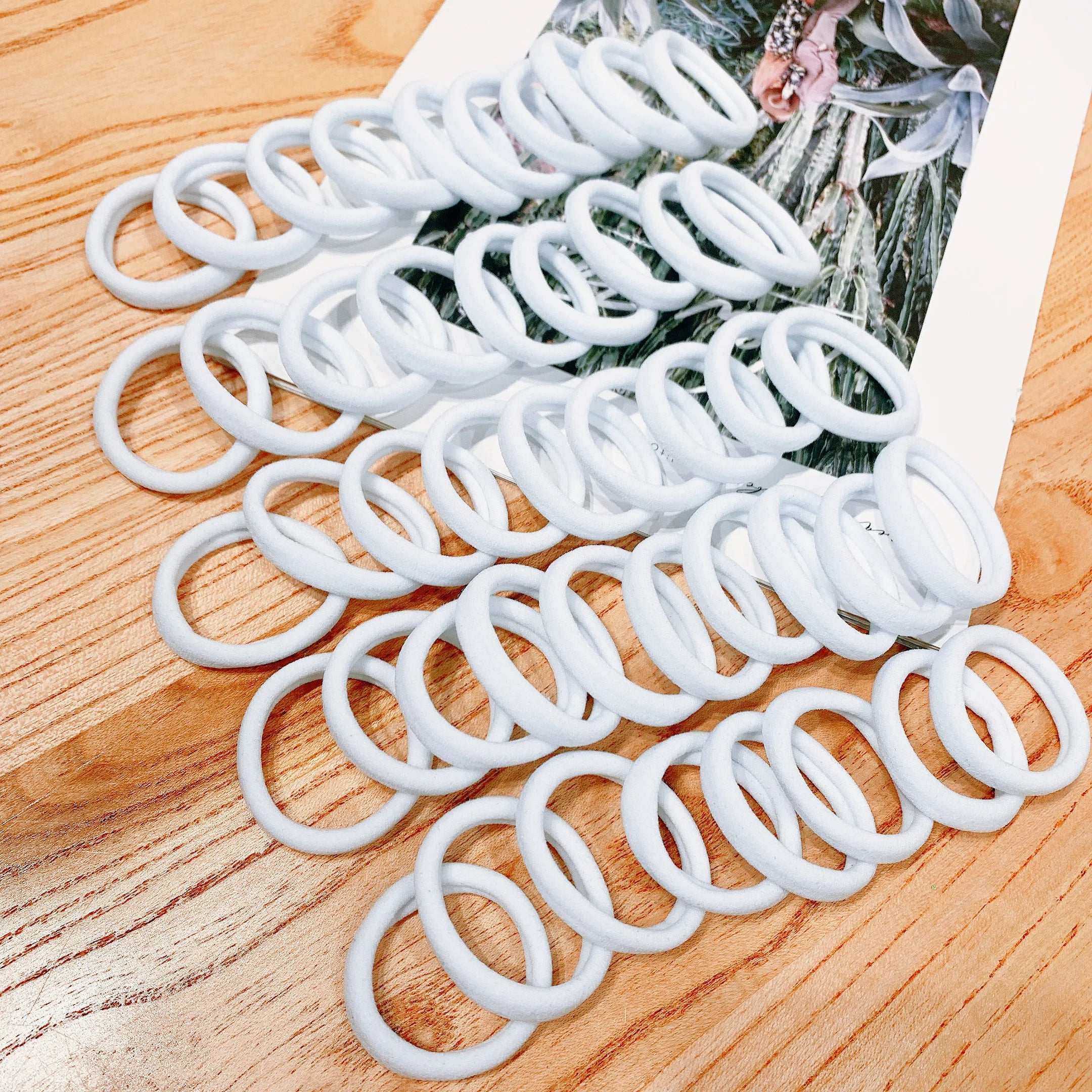 100 Pcs Hair Bands